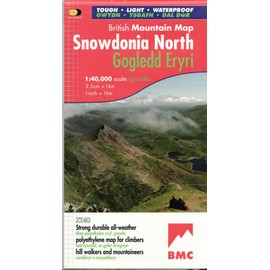 Snowdonia North BMC (British Mountain Map)