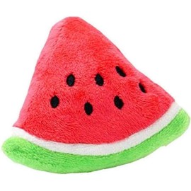 Galepromot Pet Toy Chew Squeaker Squeaky Plush Cotton Triangle Ball Watermelon Sound Toys Puppies Small Dog Squeak Toys Pet Supplies