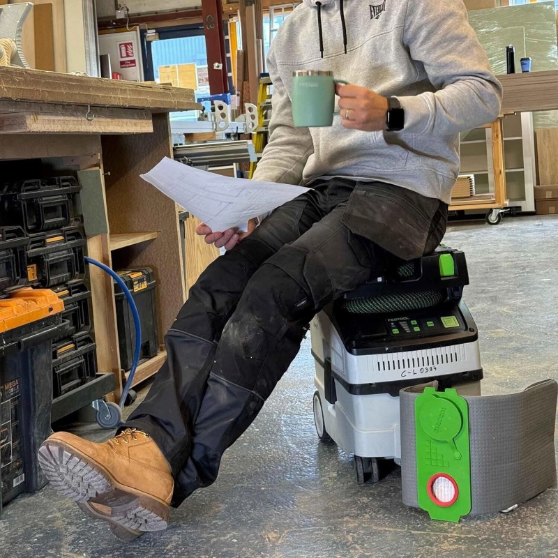 MACAM Reusable dust Bag compatible with Festool CT 15 &