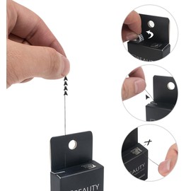 XIAOYU 10m Pre-Inked Eyebrow Mapping String, Microblading Eyebrow Marker Thread Tattoo PMU Microblading String Measuring Tool for Marking Symmetrical Eyebrows, 6 Pack, White Box, White Ink