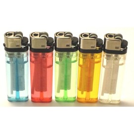 Disposable Lighters, Assorted Colors, Sold As A 50 Pack