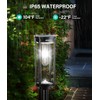 COXSENI Solar Pathway Lights Outdoor 6 Pack, Bright Solar Path
