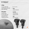 Click&Fit Windshield Washer Nozzles Repair Kit compatible with Chrysler 300