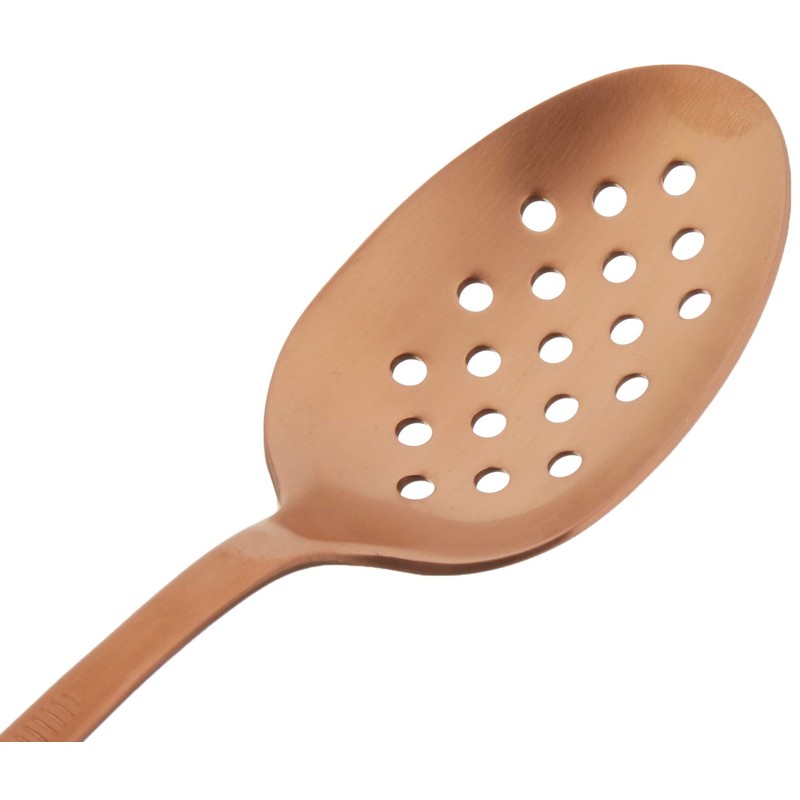 Mercer Culinary 18-8 Stainless Steel Plating Spoon, 7-7/8 Inch, Rose