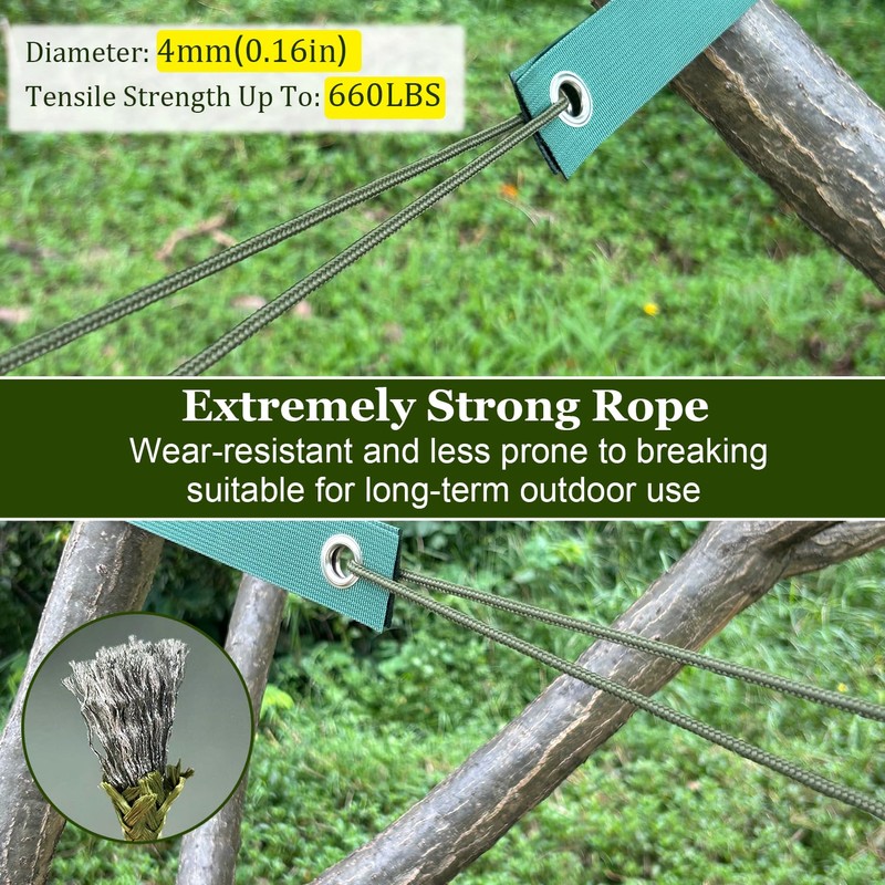 Tree Stakes and Supports, Heavy Duty Tree Stakes Kit Include