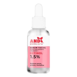Serum Facial Anti Arrugas Retinol AND Skincare Regeneradora 30ml Tipo de piel Todo tipo de piel