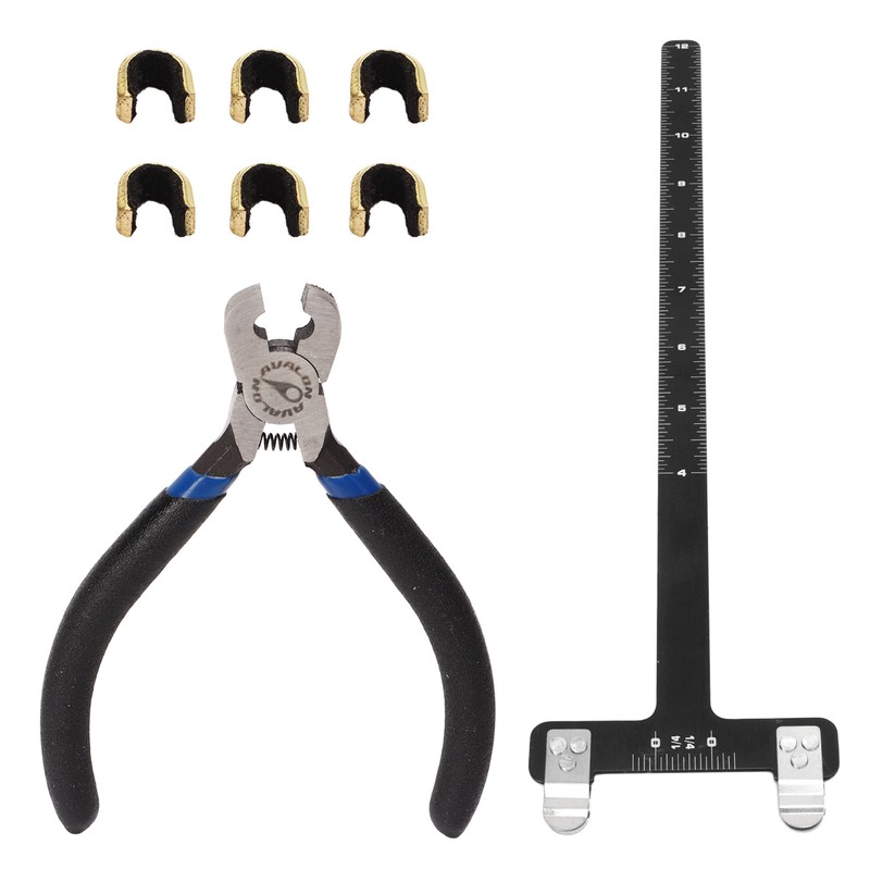 Bow String Nocking Points Pliers Set T Ruler Nocking Buckle