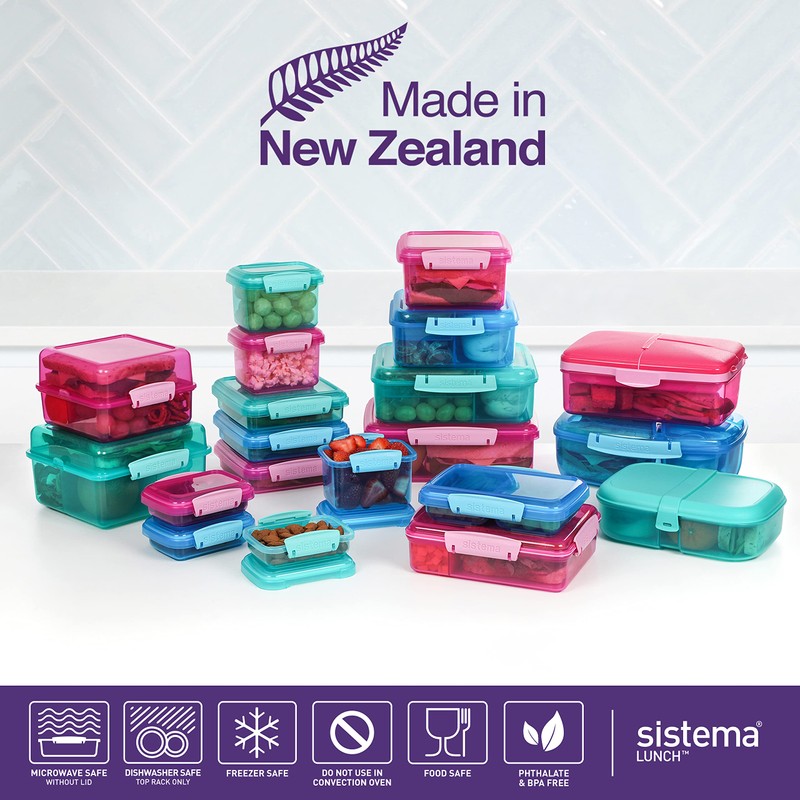 Sistema Lunch Food Storage Containers | 200 ml | Small