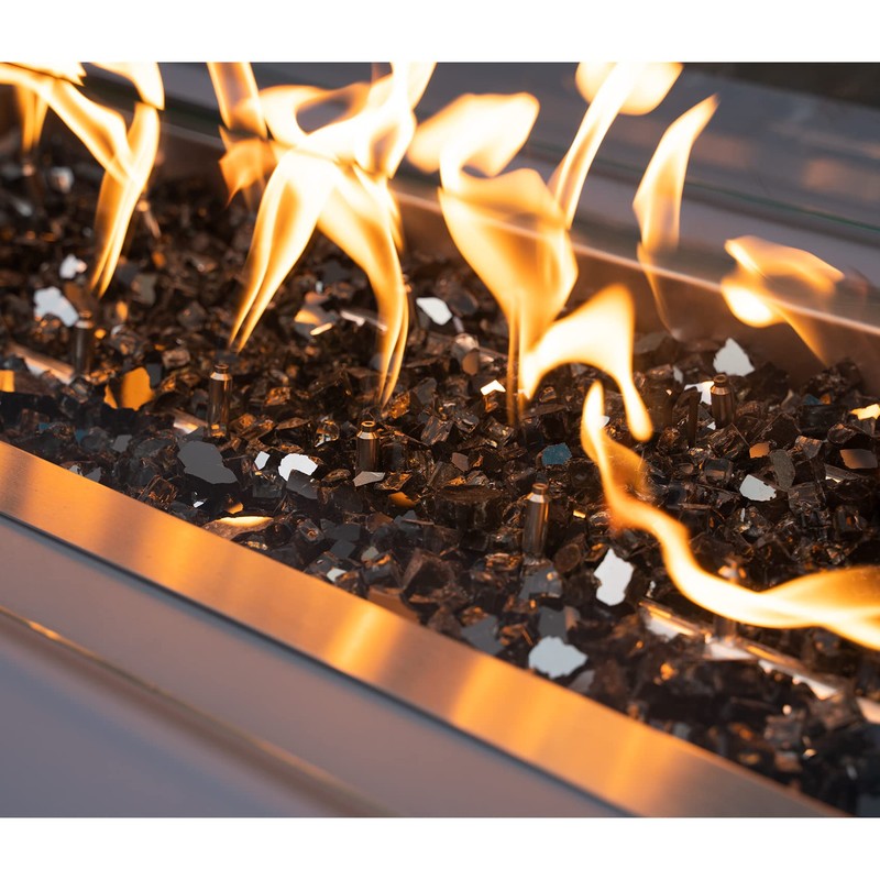 Stanbroil 10-Pound Fire Glass - 1/2 inch Reflective Tempered Fire
