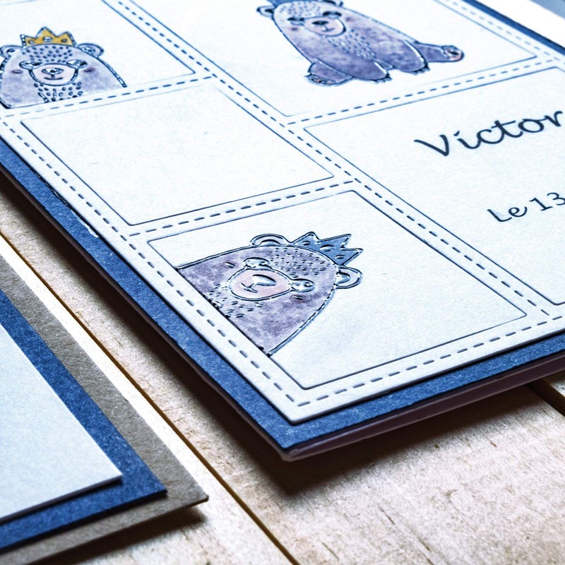 Aladine - Polvere per sciogliere Izink trasparente smaltata - Embossing