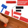 LMSNE Wood Graining Tool Set, 8 Pieces, Household Wallpaper Roller