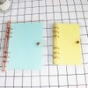 Personal A5 Glitter PVC Binder Cover Clear Soft PVC Notebook