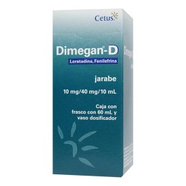 Dimegan-d Jarabe 0.1 G/0.4 G/100 Ml, 1 Frasco 60 Ml