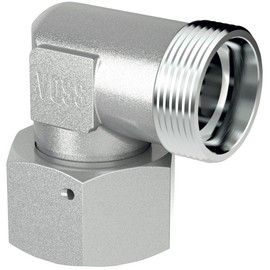 Adjustable elbow coupling, EW 12-S