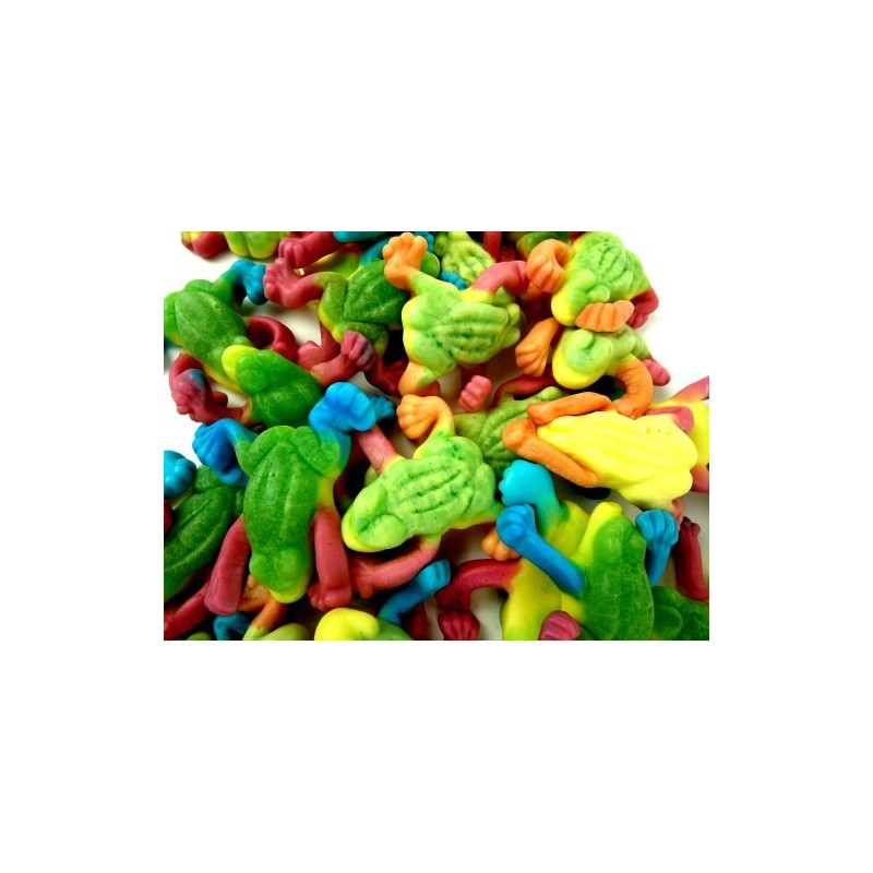 Gummy Frogs Candy 2.2 Pounds - Weird Reptile Amphibian Candy
