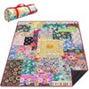 Supfitness Extra Large Picnic Blankets Waterproof Foldable (60 "x 80")