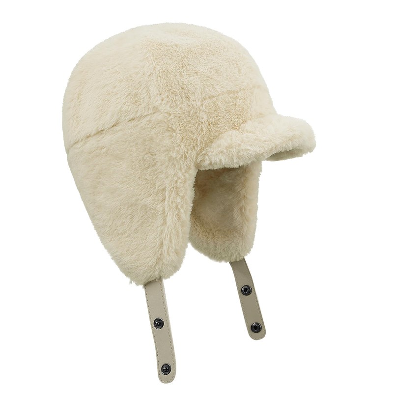 CLAPE Snow Trapper Hat Women's Winter Trooper Hat Ear Flap