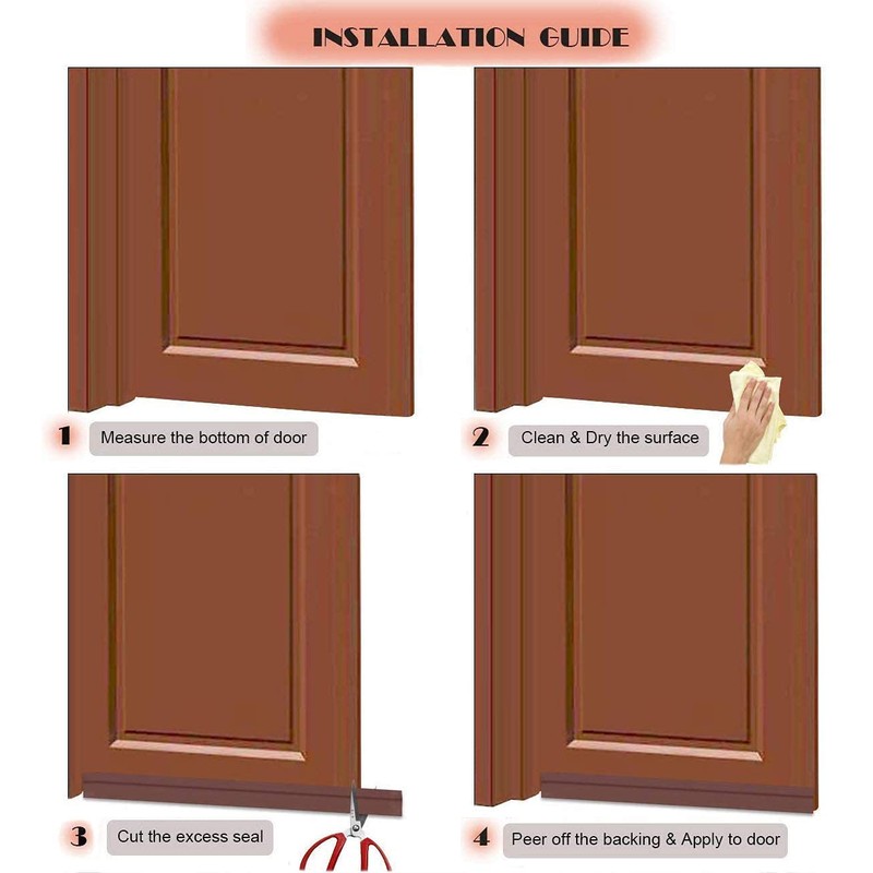 Draught Excluder for Doors and Windows 3 Metres Long (25mm,