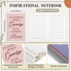 Sinmoe 24 Inspirational Notebook Coloured Mini Notepad Small Motivational Notebook