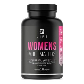 Multivitamínico Para Mujer Mayor De 40 Años 180 Cáps B Life