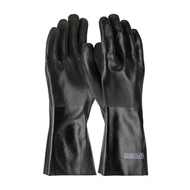 ProCoat 58-8240DD PVC Dipped Glove with Jersey Liner and Sandy Finish, 14"