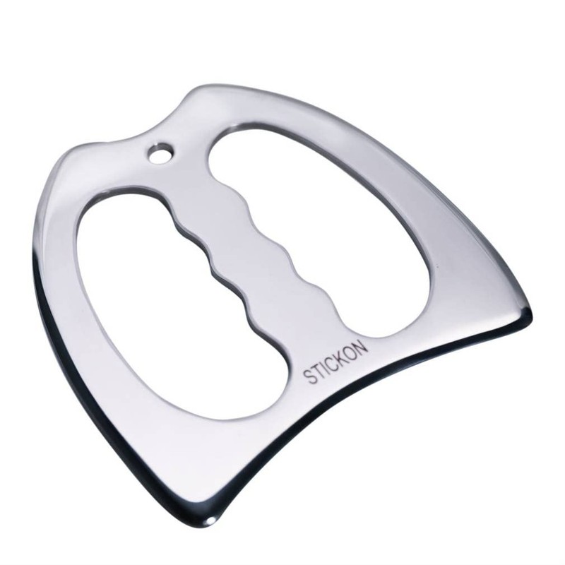 STICKON Medical Grade Stainless Steel Gua Sha Scraping Massage Tool