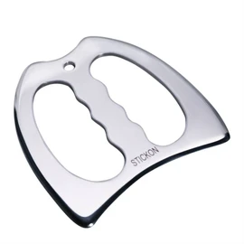 STICKON Medical Grade Stainless Steel Gua Sha Scraping Massage Tool IASTM tools for Soft Tissue Therapy and Reduce Back, Legs, Arms,Neck,Shoulder Muscle Pain (STICKON-t)