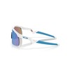 Oakley Youth OJ9010 Resistor Rectangular Sunglasses, Polished White/Prizm Sapphire, 23
