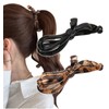 Herbeluemily HM-0102-R02-B Banana Clip, Secure, Hair Clip, Ribbon, Set of