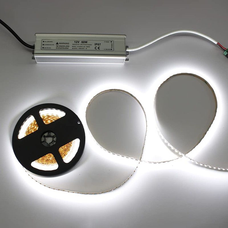 Bingotec 60W 12 Volt LED Power Supply, Waterproof IP67 LED