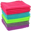 com-four Microfiber Cloth, Cleaning Cloth for e.g. for Kitchen and