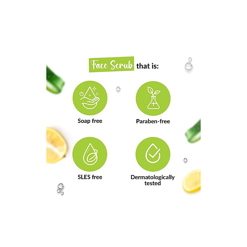 Medimix Exfoliante facial diario con aloe vera y limón 100