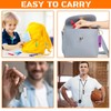 Hollowfly 200 Pcs Emergency Whistles with Keychains Aluminum Extra Loud