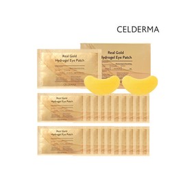 Celderma Real Gold Eye Patch (20 sheets) / 셀더마 리얼골드 아이패치 (20매입)