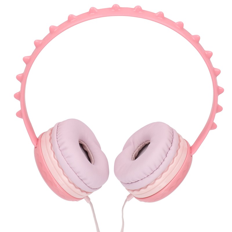Kids Wired Headphone 3.5mm Jack Stereo Adjustable Headband Cute Child