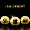 Funny Grandpa Gifts Golf Balls Set for Men or Him,