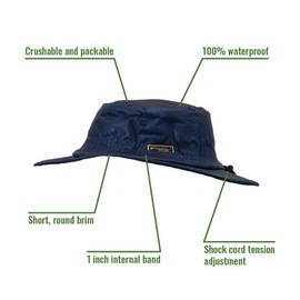 FROGG TOGGS Bucket Hat, Waterproof, Breathable, Sun Protection