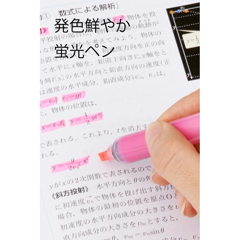 Pentel Knock Highlighter, Handy Line, 3 Color Set (SXNS15-3)