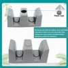 generic 4pcs Sliding Glass Shower Door Side Anti-Collision Block,for 5/16""(8mm)