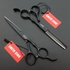 6.0 Inches Professional hair cutting thinning scissors set with razor