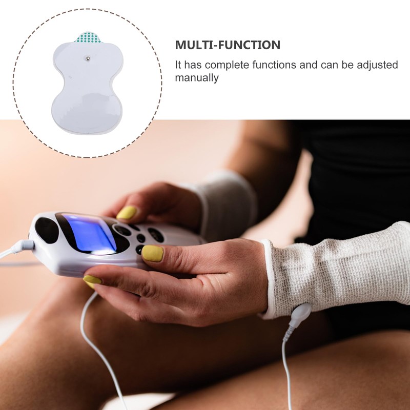 HEALLILY 20Pcs Electrode Pads Replacement Self-Adhesive Massage Pads for Home