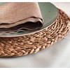 MGE Water Hyacinth Place Mats Round Set of 4 Diameter