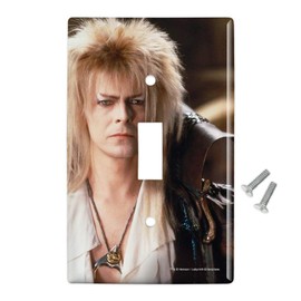 GRAPHICS & MORE Labyrinth Goblin King David Bowie Portrait Plastic Wall Decor Toggle Light Switch Plate Cover