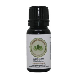 Lugols Iodine Solution 15% - 10ml - with Dripper/Dropper Top