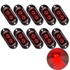 Krtopo 10 x Side Marker Light 12/24 V Trailer Corner