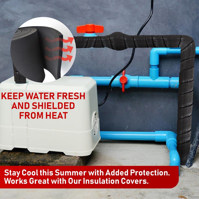 Redford Supply Co. 10 inch x 14 ft, Pipe Insulation