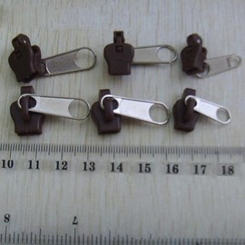 6 Pcs Black Universal Fix Zipper Repair Kit Replacement Zip Slider Teeth Zippers Resistant Design Home Art Craft Sewing