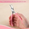 LEONTOOL Mini Split Ring Pliers Jump Ring Pliers for Jewelry