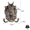 Rustic Wall Hook Horse Head Antique Look – Hooks Made