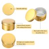 Patelai 24 Pcs 4 oz Round Aluminum Tin Jar Containers
